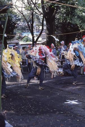 高木獅子舞の写真