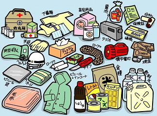 イラスト：非常用品