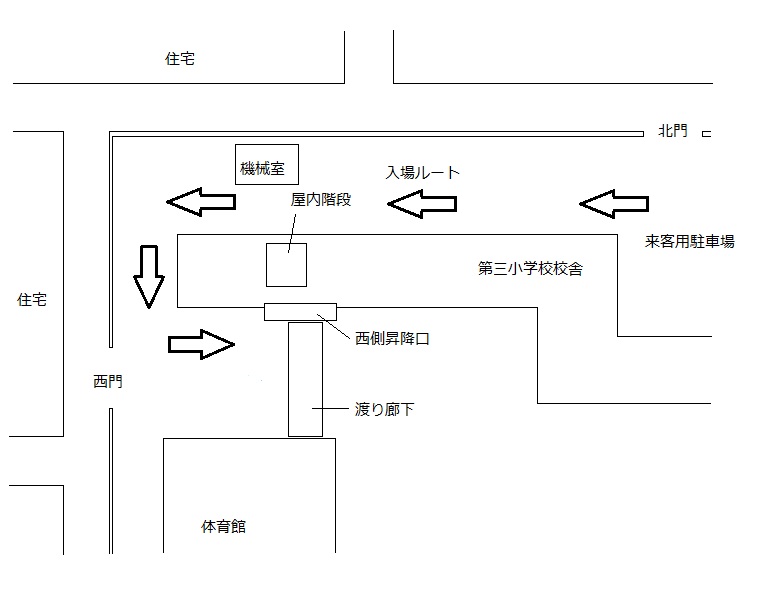 地図：教育センター案内図