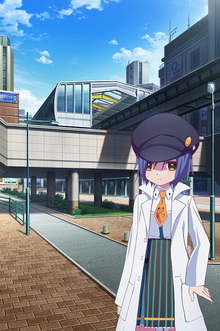 画面：ららマジゲーム内背景　上北台駅