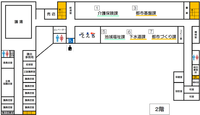 イラスト:2階平面図