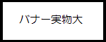 バナー広告の実物大