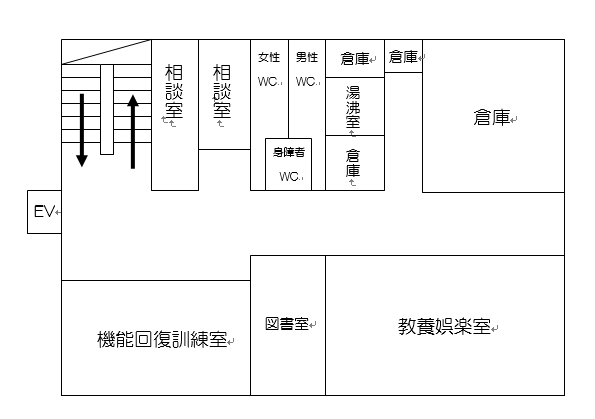 イラスト：2階案内図