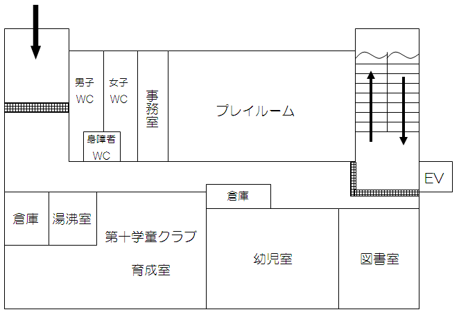 イラスト：2階案内図