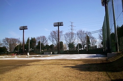 写真：東大和市ロンド上仲原野球場（上仲原公園野球場）