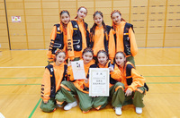 写真：優秀賞を受賞した都立東大和高校のダンス部員