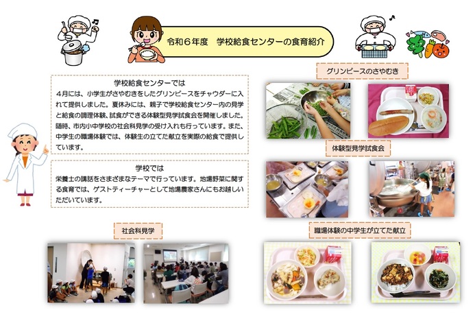 給食センター食育取り組み