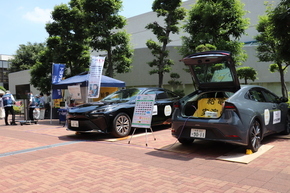 展示ブースのようす