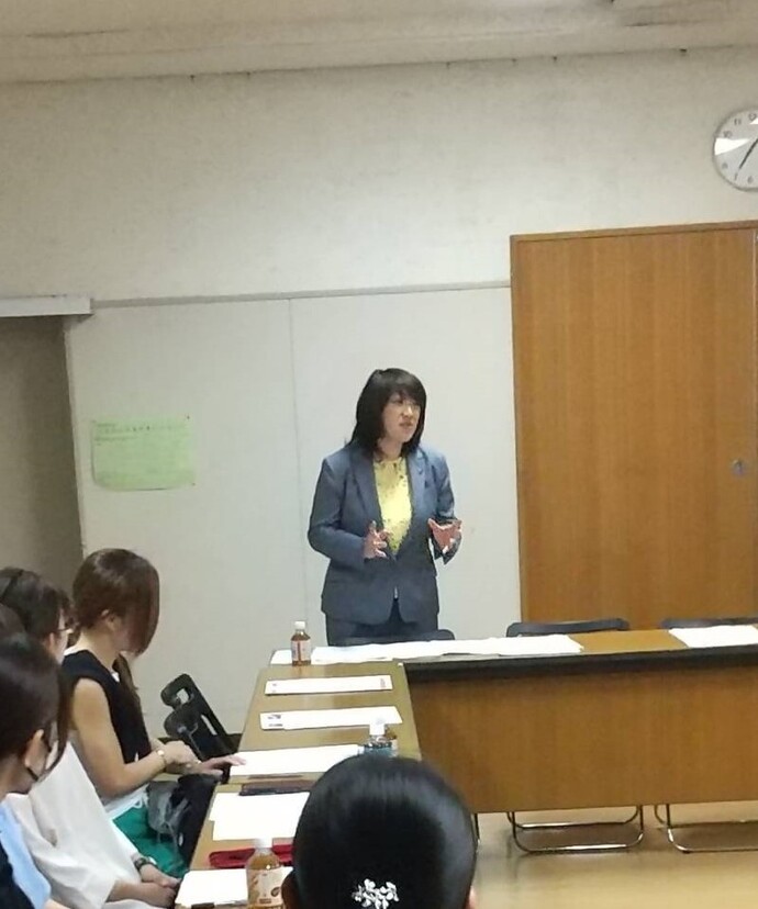 写真：東大和市青少年対策第十地区委員会総会 市長挨拶