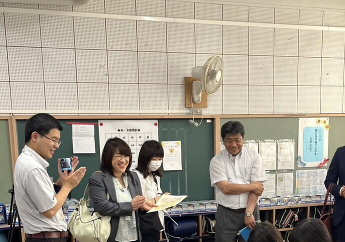 写真：サステナッジ教育　見学