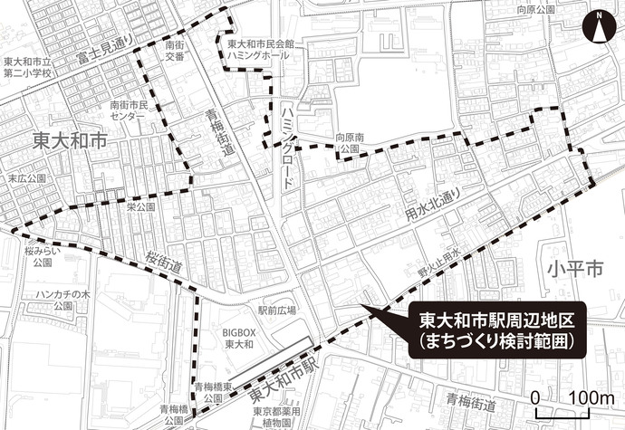 まちづくり検討範囲