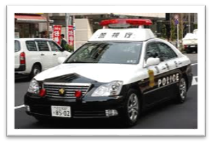 車両展示（パトカー）