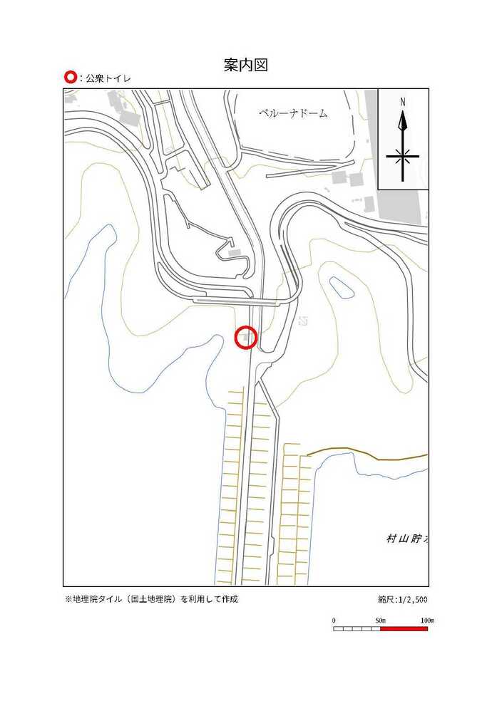 公衆トイレ案内図