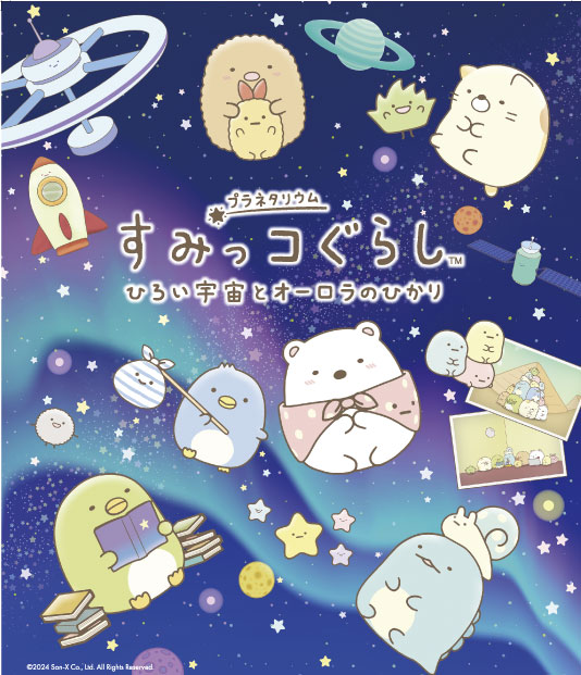 夏の一般番組「すみっコぐらし　ひろい宇宙とオーロラのひかり」
